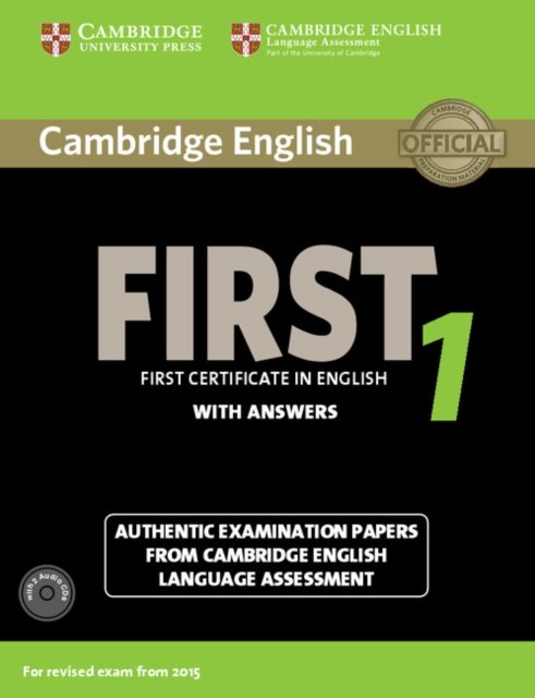 Cambridge English First 1. Student's Book Pack with Answers