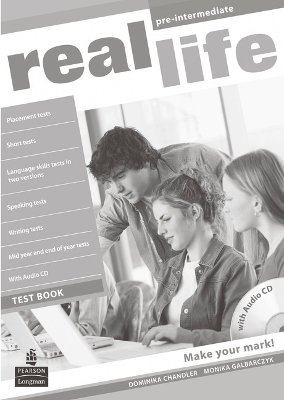 Real Life Global Pre-Intermediate Test Book for pack