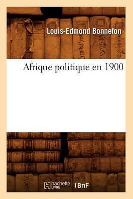 Afrique Politique En 1900