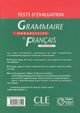 Grammaire progressive du français: tests d'évaluation