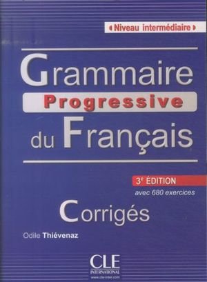 Grammaire progressive du français, niveau intermédiaire: corrigés