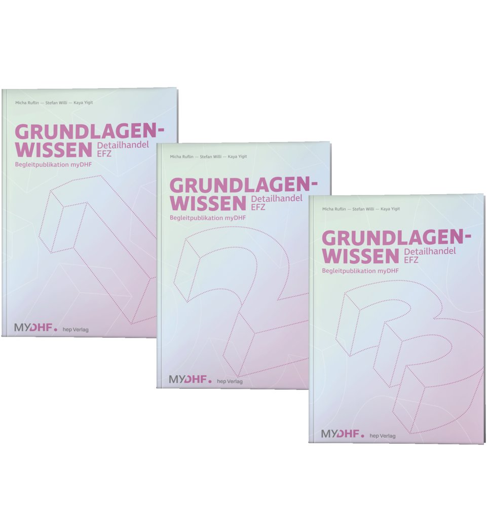 Paket: Grundlagenwissen Detailhandel EFZ | Bände 1-3