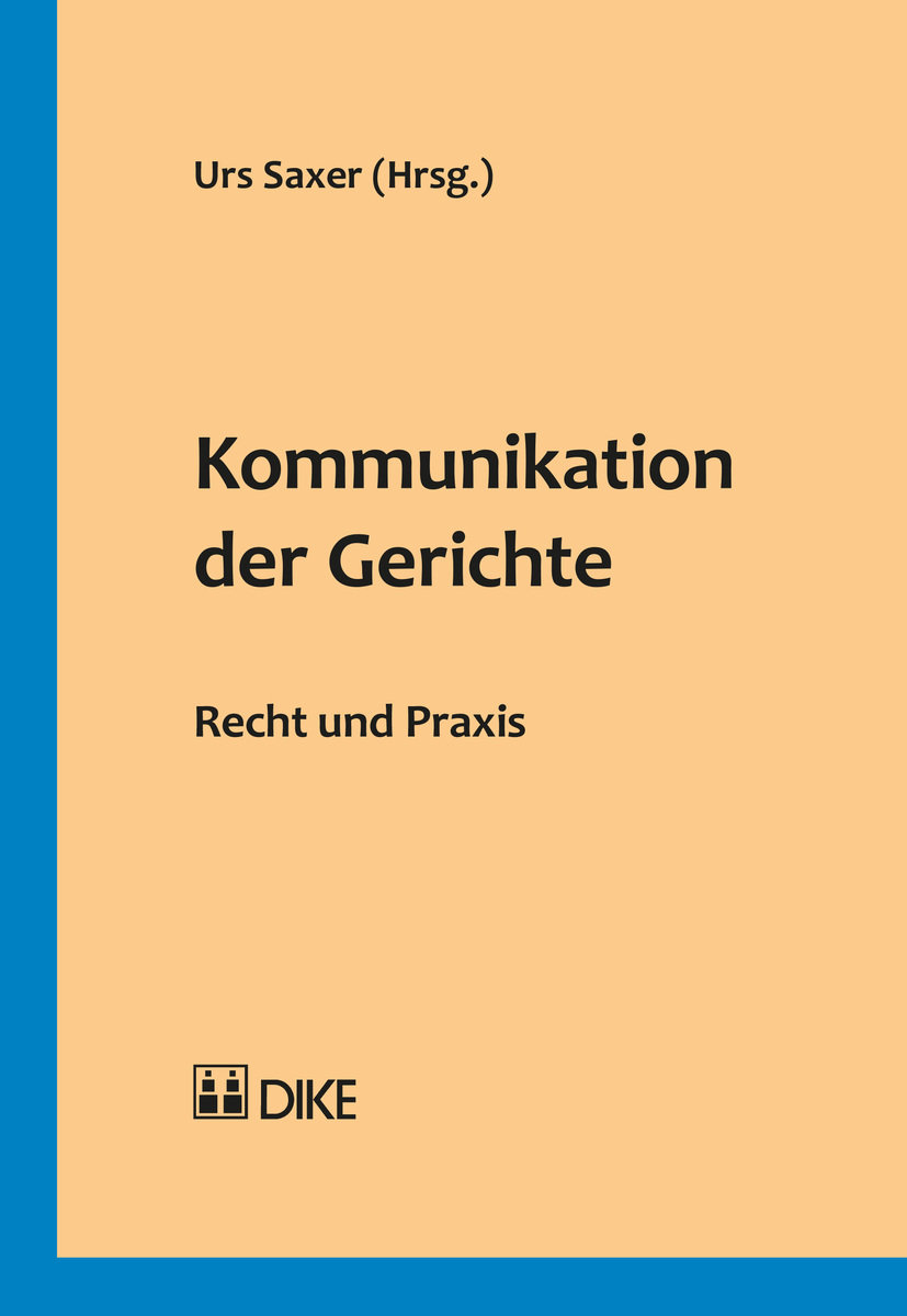 Kommunikation der Gerichte