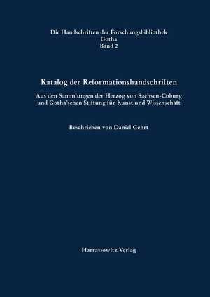 Katalog der Reformationshandschriften