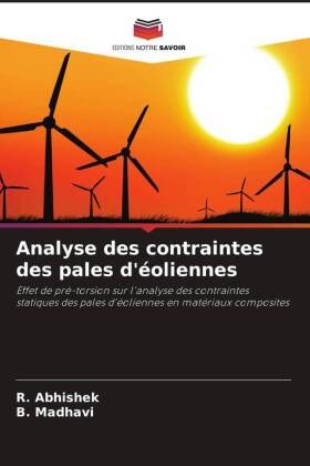 Analyse des contraintes des pales d'éoliennes